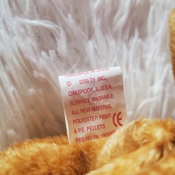 Ty Beanie Babies Whiskers The Dog 2000 - Picture 7 of 7